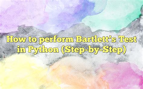 which package is bartlett test in|bartlett's test step by step.